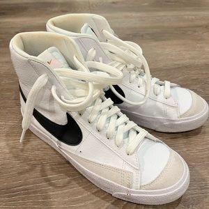 Nike blazers! Black and white!